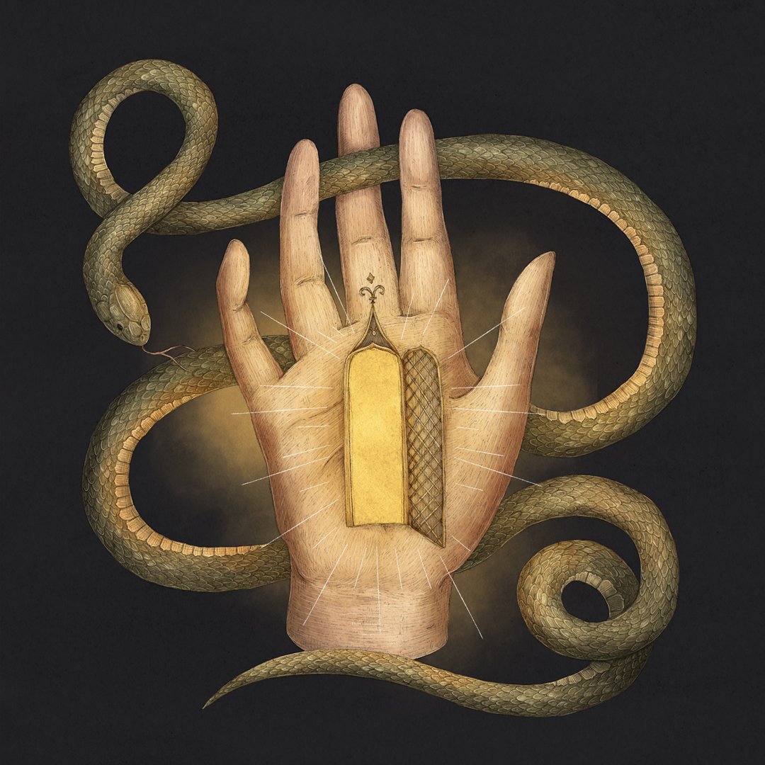 Jessica Roux: Hand Lantern Print