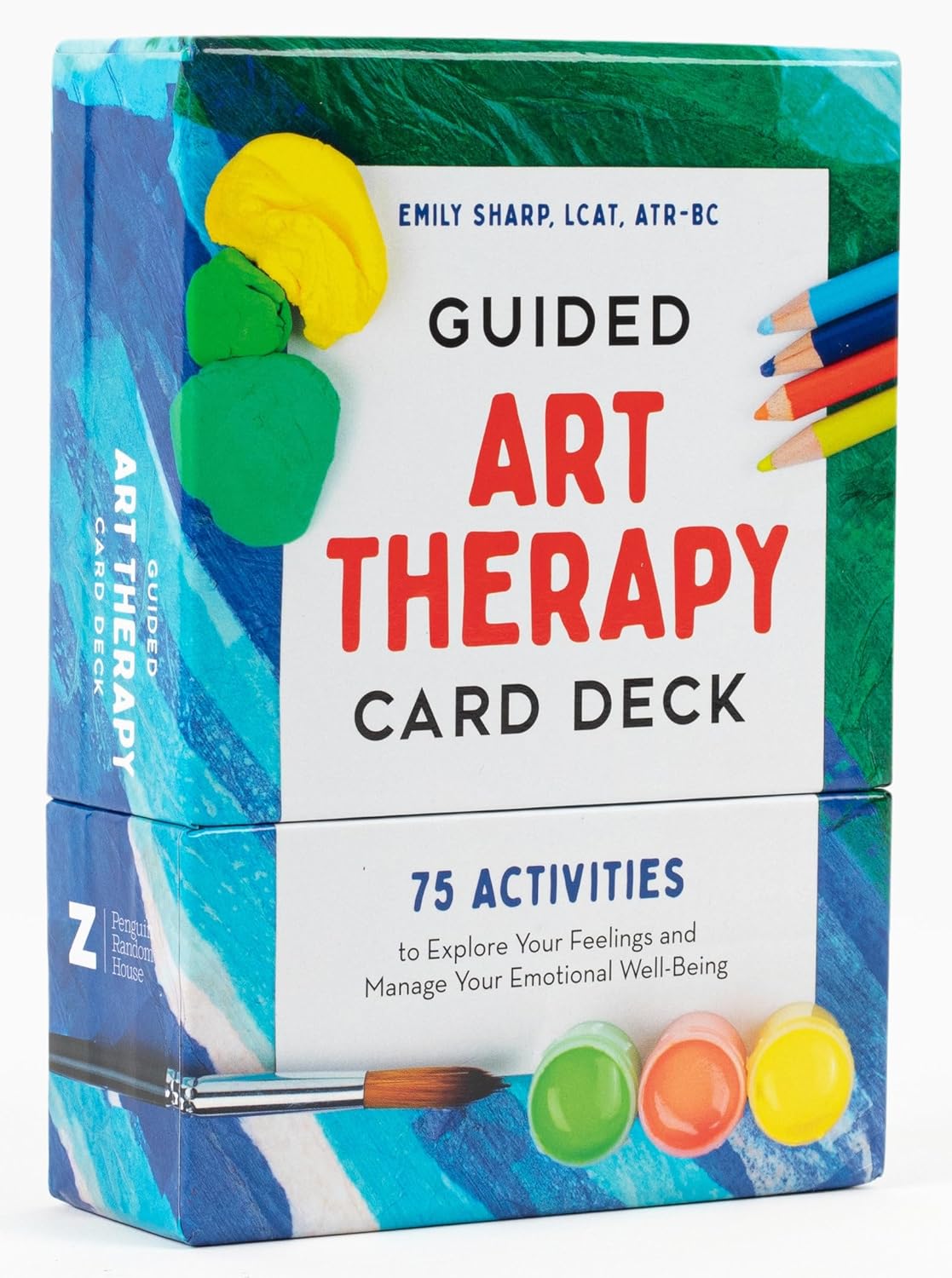 Guided Art Therapy Card Deck: 75 Activities to Explore Your Feelings