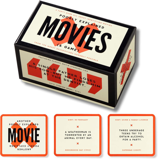 Poorly Explained Movies – Party Game