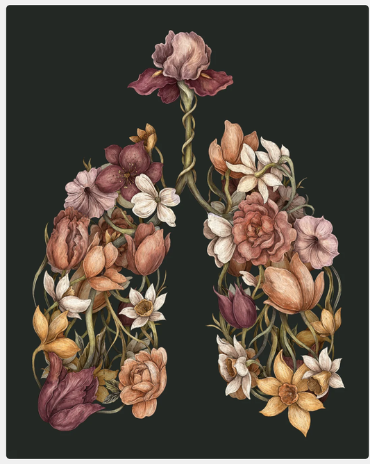 Flora Lungs Print - Jessica Roux