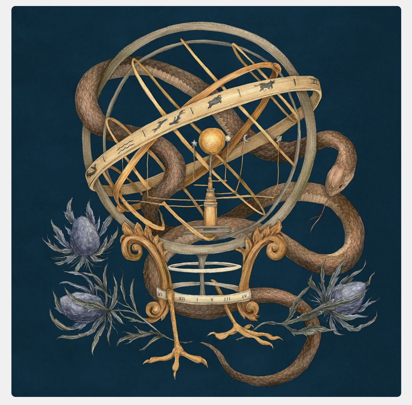 Orrery Print - Jessica Roux