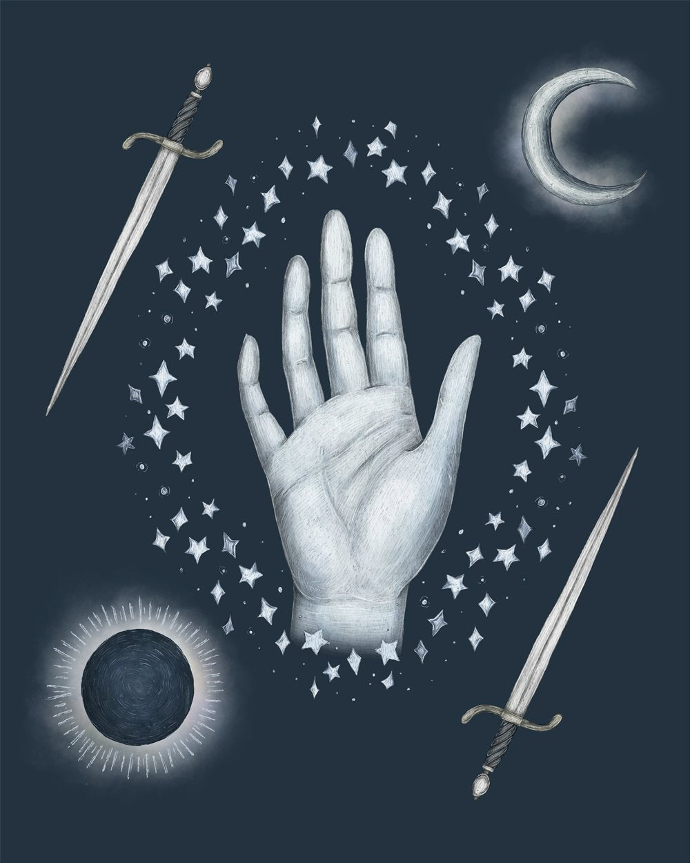 Jessica Roux: Celestial Guiadance Print