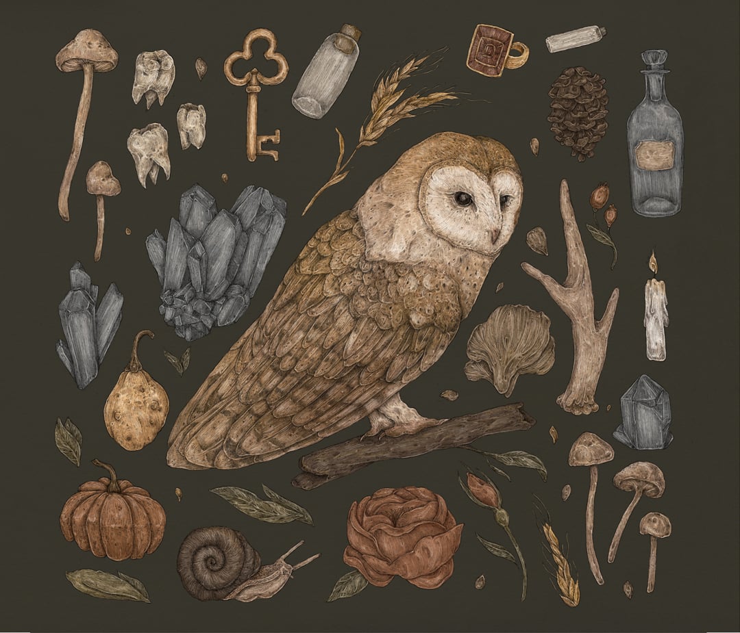 Jessica Roux: Harvest Owl
