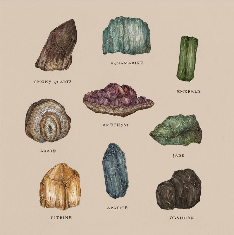 Jessica Roux: Gems and Minerals