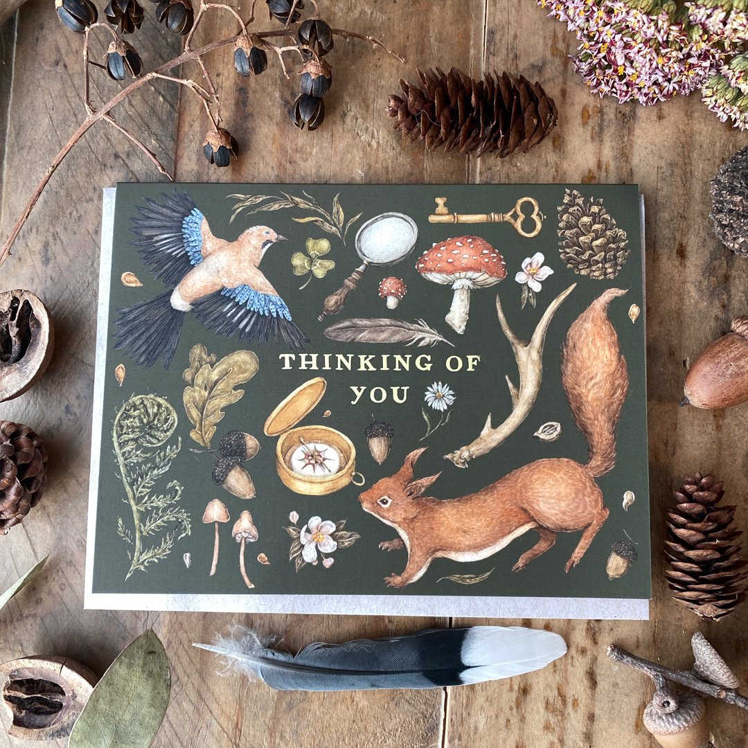 Jessica Roux Greeting Card: Thinking of You