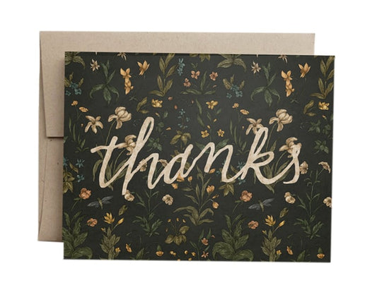 Jessica Roux Greeting Card: Thanks